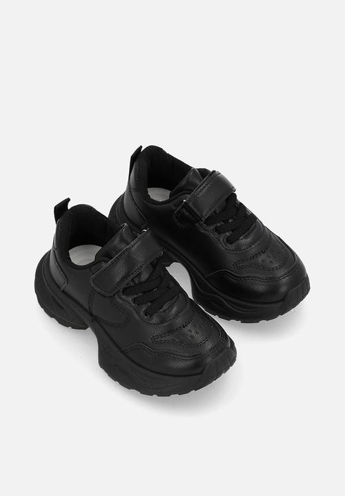 Pop Candy - T Plain chunky trainer - black