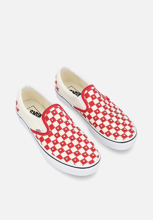 Vans - Classic slip-on - Checkerboard Rhinestone Racing 