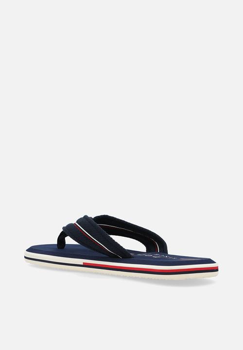 POLO - Petersham heritage flip flop - navy