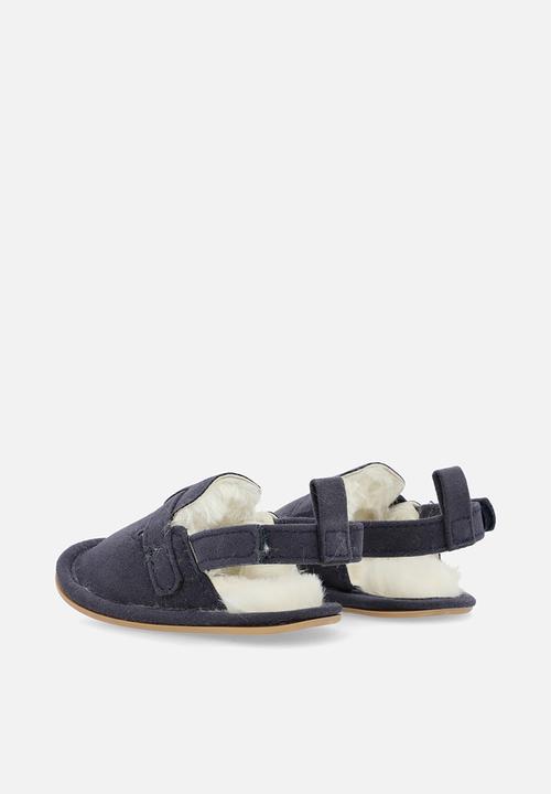 Pop Candy - Sling back slippers - black