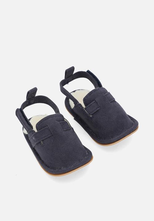 Pop Candy - Sling back slippers - black