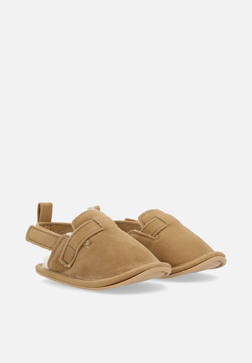 Pop Candy - Sling back slippers - tan