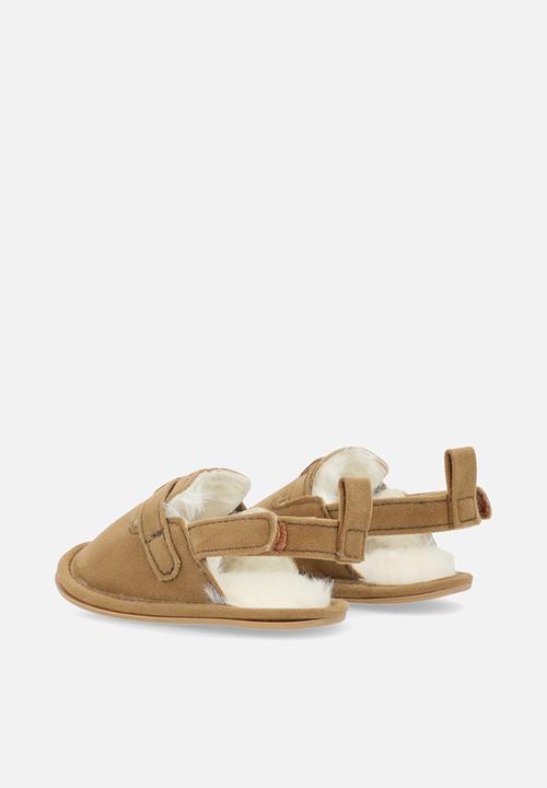 Pop Candy - Sling back slippers - tan