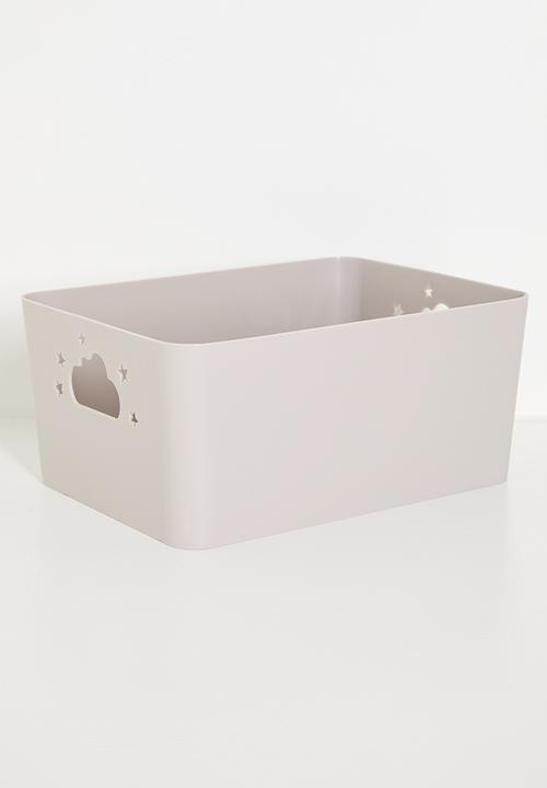 Storage Solutions - Cloud storage basket - Grey