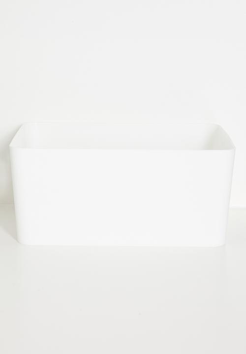 Storage Solutions - Cloud storage basket - White