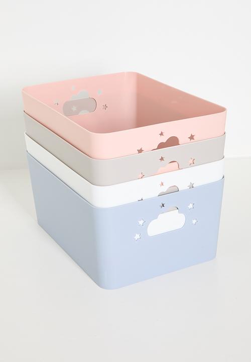 Storage Solutions - Cloud storage basket - White