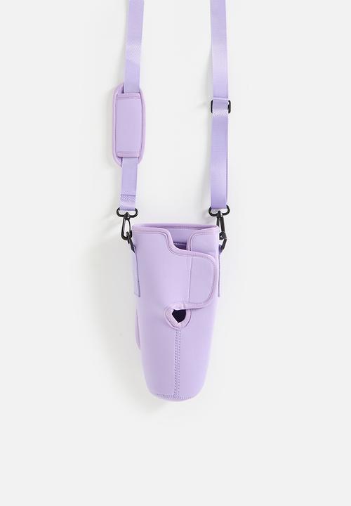 Pop Candy - Cup carrier pouch with adjustable strap - light purple