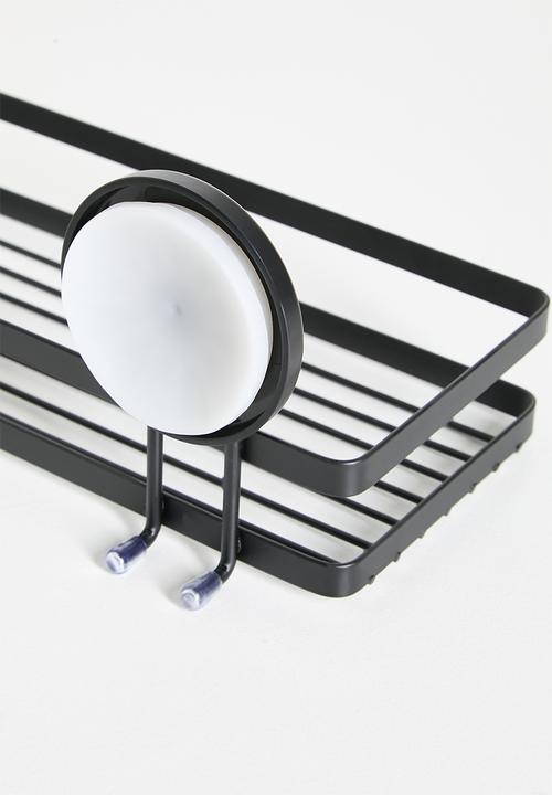 Bathroom Solutions - Suction shelf - black