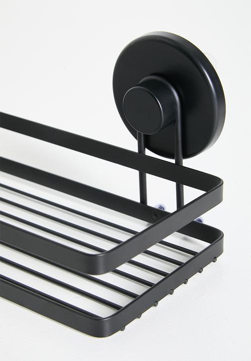 Bathroom Solutions - Suction shelf - black