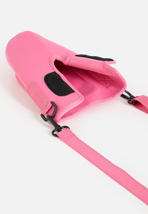Pop Candy - Cup carrier pouch with adjustable strap - bubblegum pink