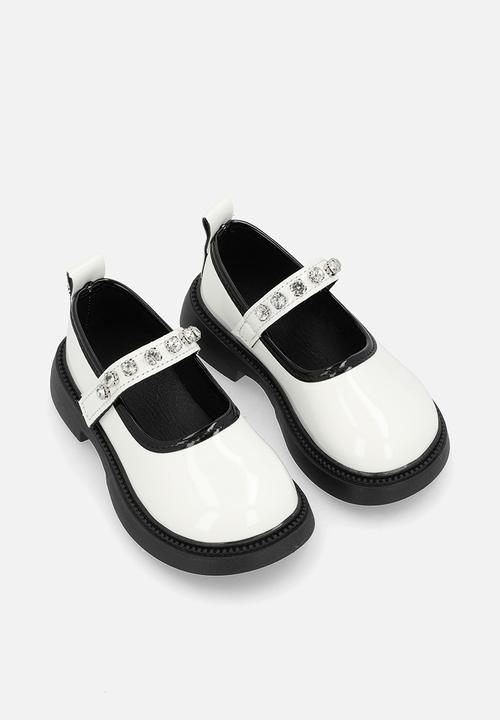 Pop Candy - Mary janes - white