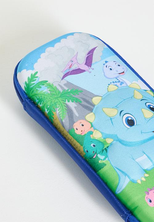 Pop Candy - Baby dinos themed pencil case - multi