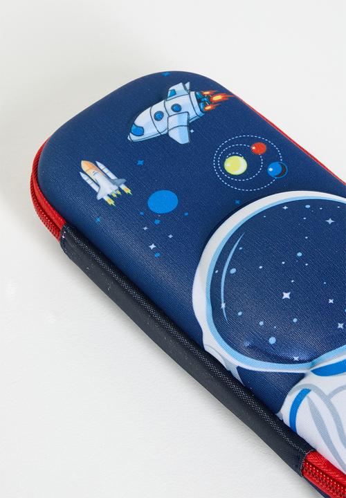 Pop Candy - Astro themed pencil case - navy blue