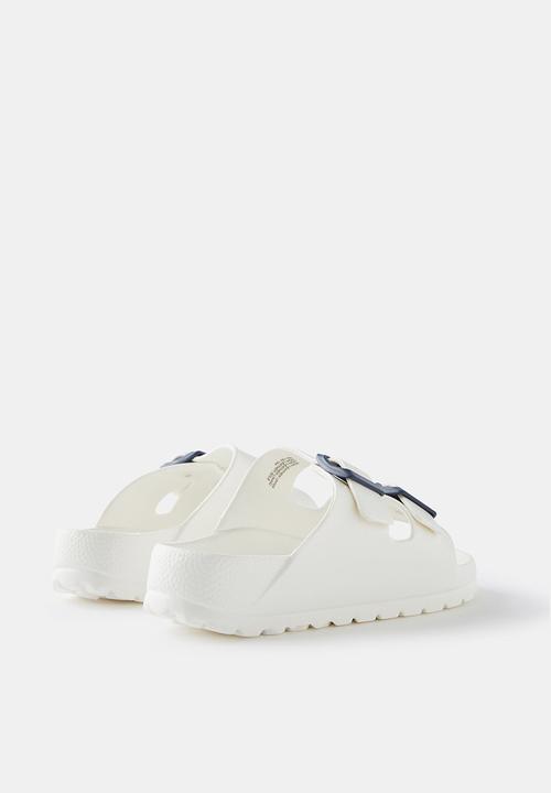 Cotton On - Twin strap slide - vanilla/deep dive