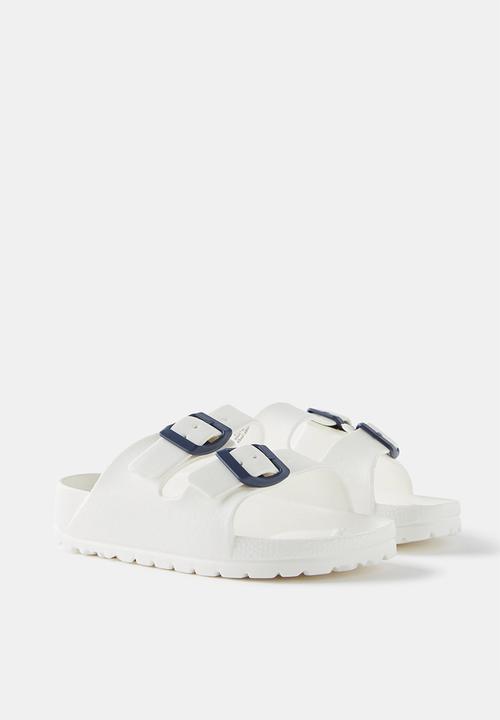 Cotton On - Twin strap slide - vanilla/deep dive