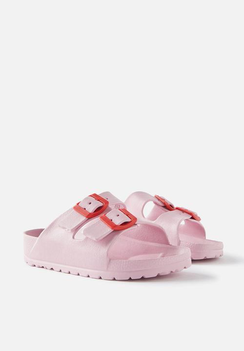 Cotton On - Twin strap slide - marshmellow/varsity red