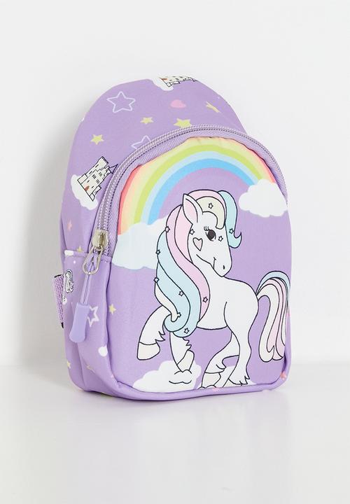 Pop Candy - Top loading crossbody bag - pale purple/pony