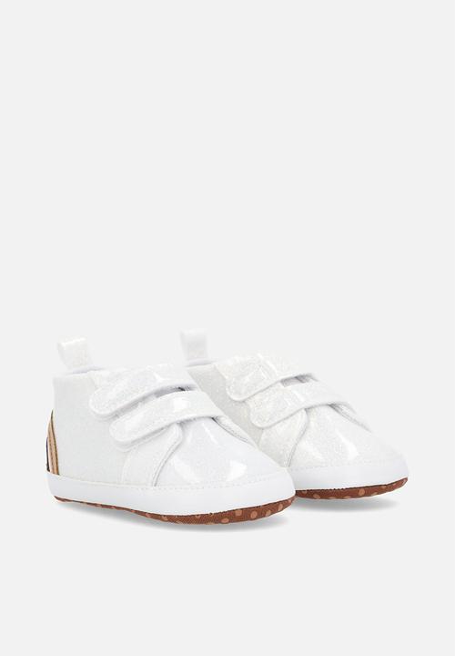 Pop Candy - Glitter boots - platinum silver