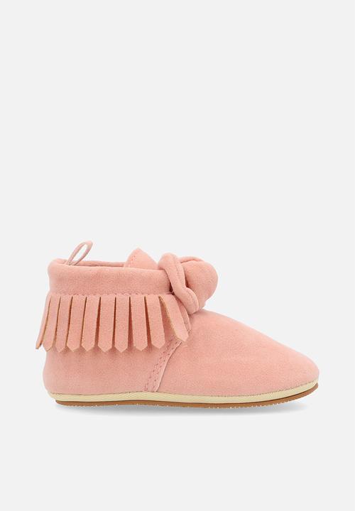 Pop Candy - Fringe boots - pink