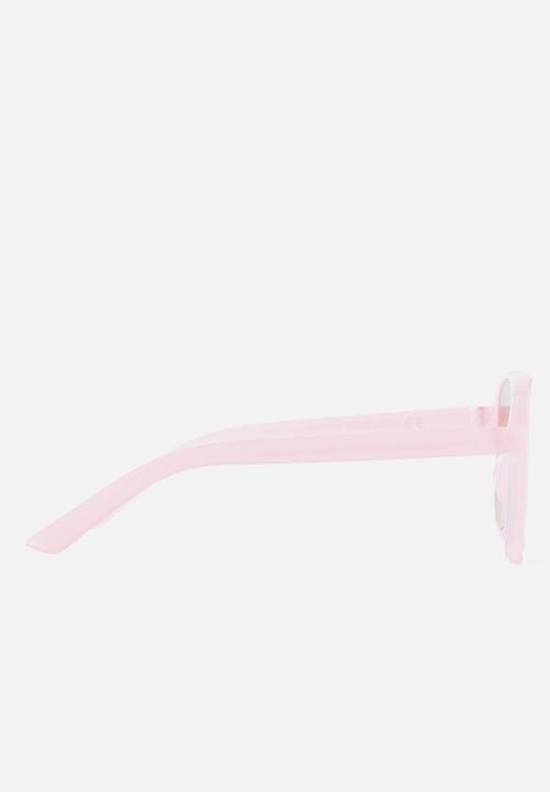 Cotton On - Kids amy aviator sunglasses - fairy pink