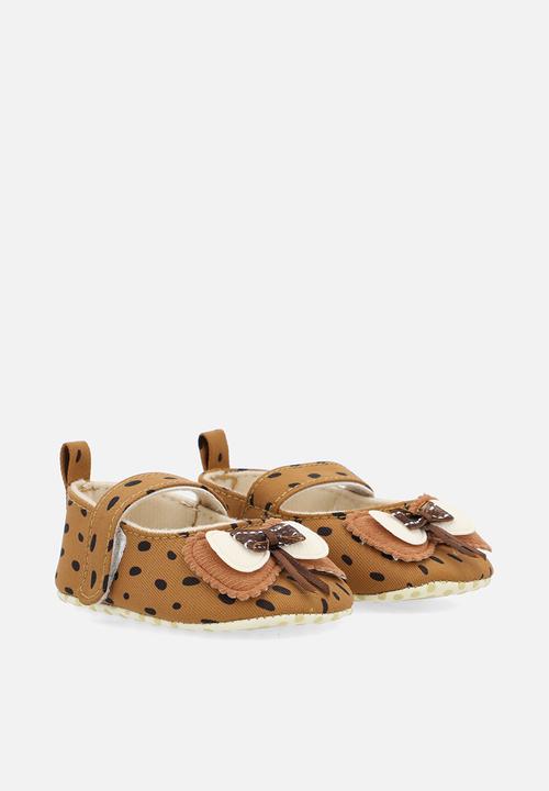 Pop Candy - Polka dot pumps - brown