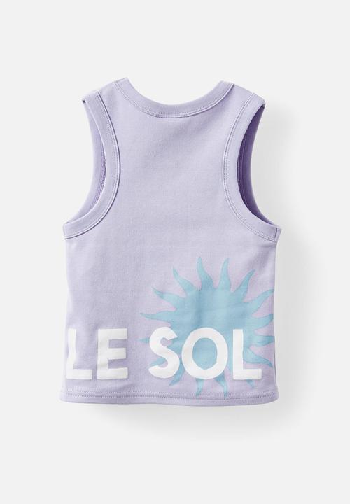 Cotton On - Angela tank - smokey lilac/le sol