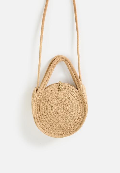Pop Candy - Straw canteen bag with grown-on handle - neutral