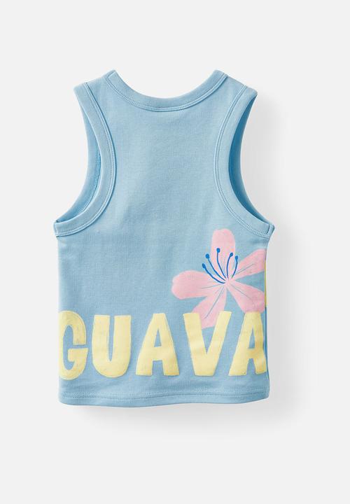 Cotton On - Angela tank - sky blue/la fruta