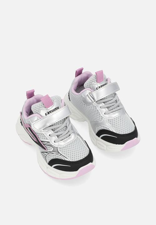 Pop Candy - Sneakers - silver/black/pink