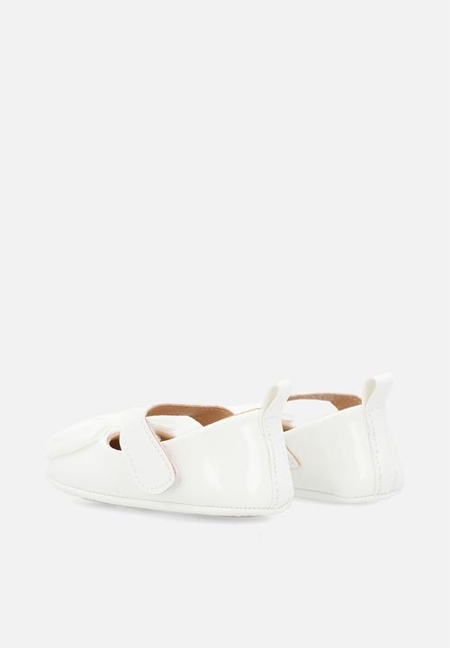 Pop Candy - Bow décor pumps - white