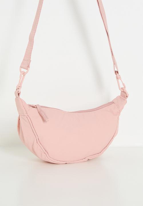 Pop Candy - Crescent moon bag with detachable strap - pink
