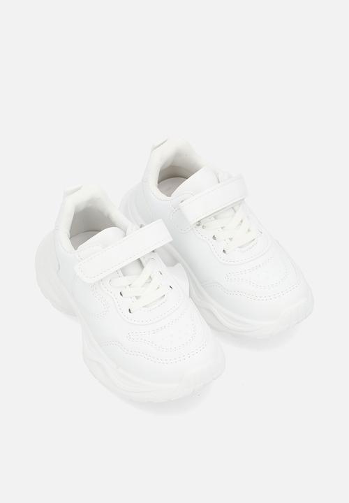 Pop Candy - Plain chunky trainer - white