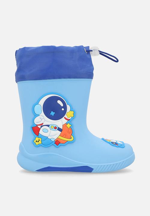 Pop Candy - Astronaut rainboots - blue