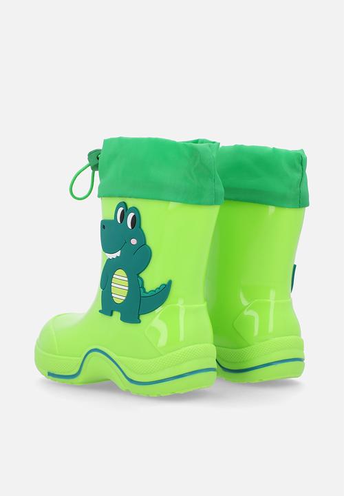 Pop Candy - Croco rainboot - green