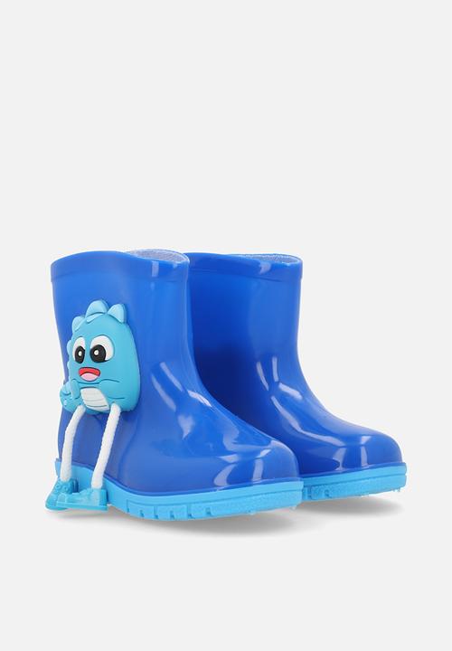 Pop Candy - Kids novelty rainboot - blue multi