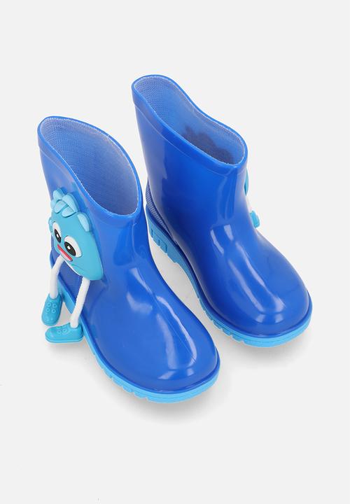 Pop Candy - Kids novelty rainboot - blue multi