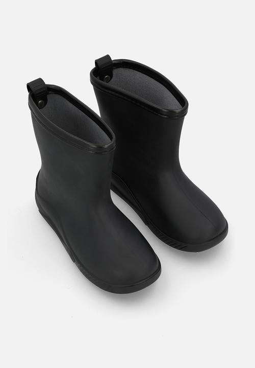 Pop Candy - Plain rainboot - black