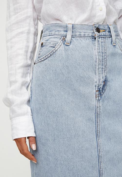Levi’s® - HR Back Slit Skirt - Intense Subject