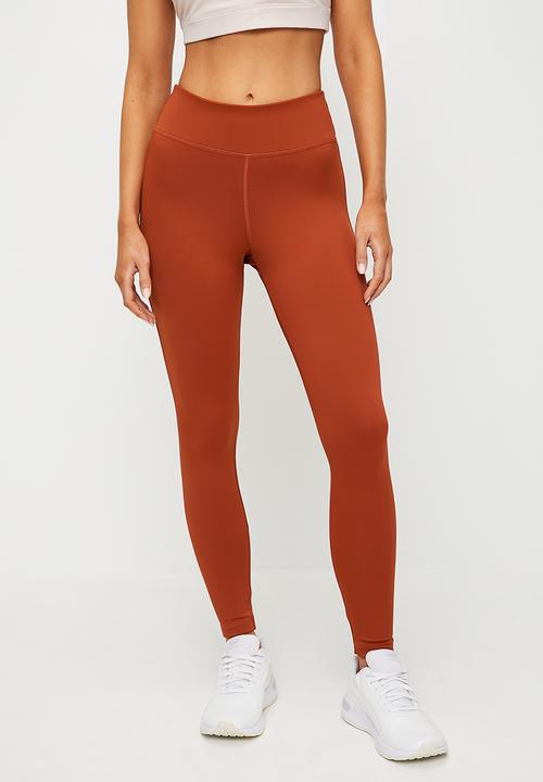 Reebok - Tights - Burnt Red