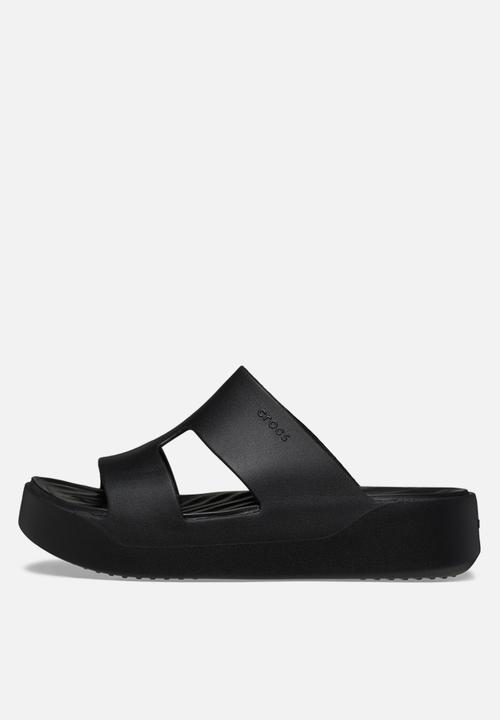 Crocs - Getaway way platform h-strap - black