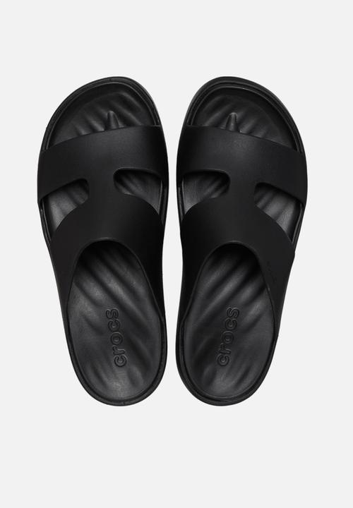 Crocs - Getaway way platform h-strap - black