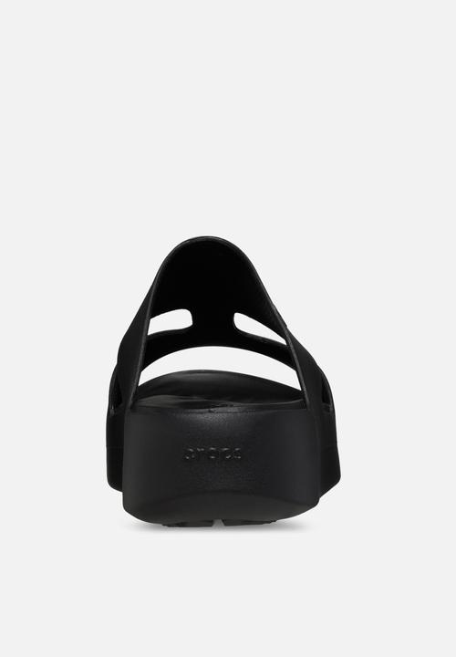 Crocs - Getaway way platform h-strap - black
