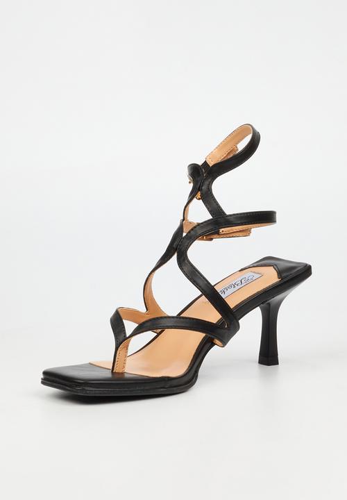 Miss Black - Gelato 3 gladiator heel - black
