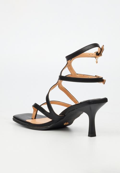 Miss Black - Gelato 3 gladiator heel - black
