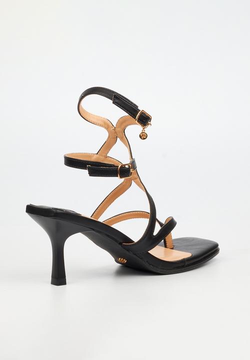 Miss Black - Gelato 3 gladiator heel - black