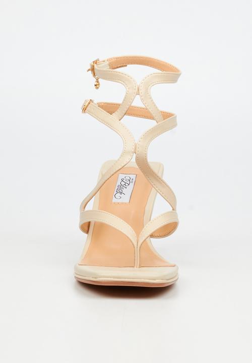 Miss Black - Gelato 3 gladiator heel - neutral