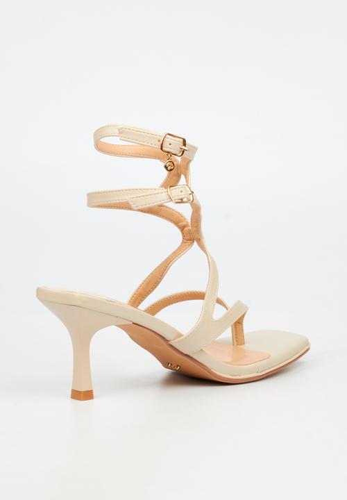 Miss Black - Gelato 3 gladiator heel - neutral