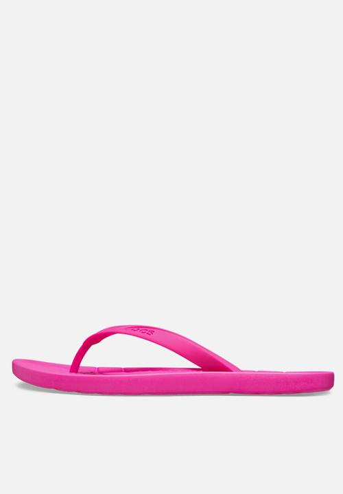 Crocs - Crocs s flip - pink crush