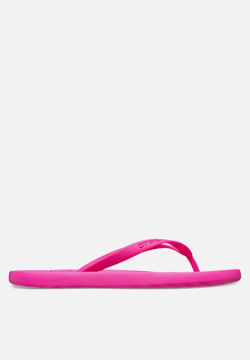 Crocs - Crocs s flip - pink crush