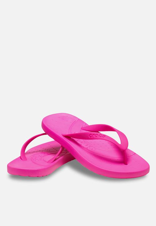Crocs - Crocs s flip - pink crush